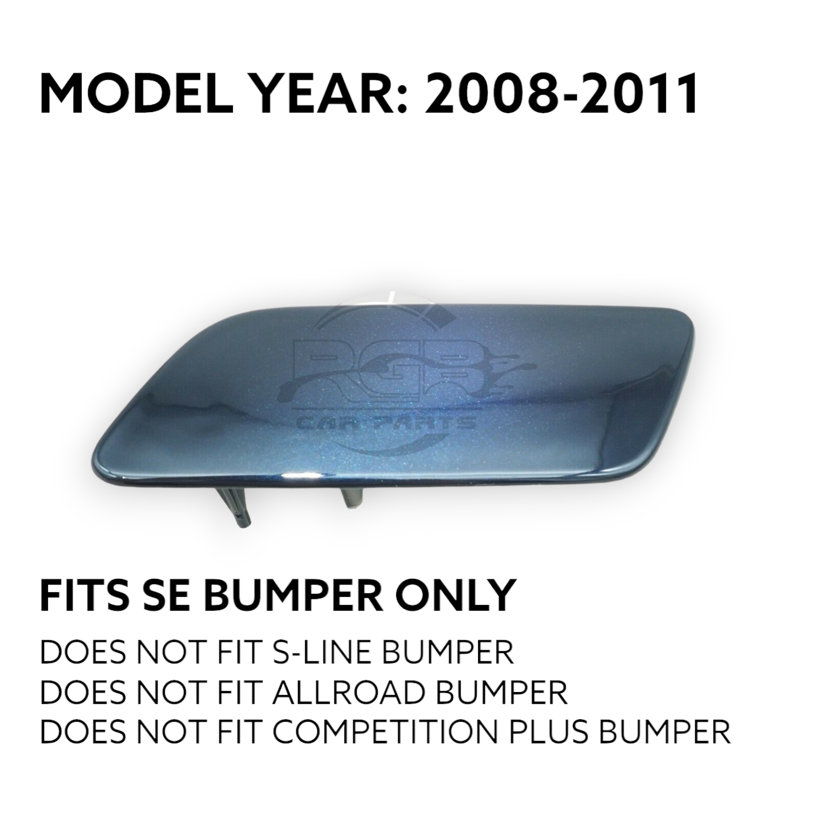 Audi A6 C6 Headlight Washer Cover