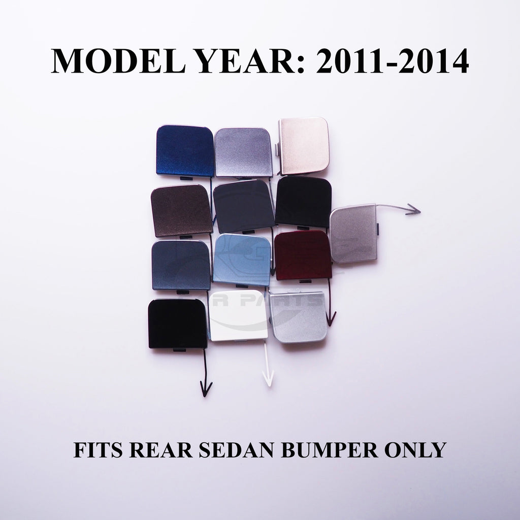 Rear Bumper Tow Hook Cover Cap For VW Passat B7 3C Sedan 2011-2014