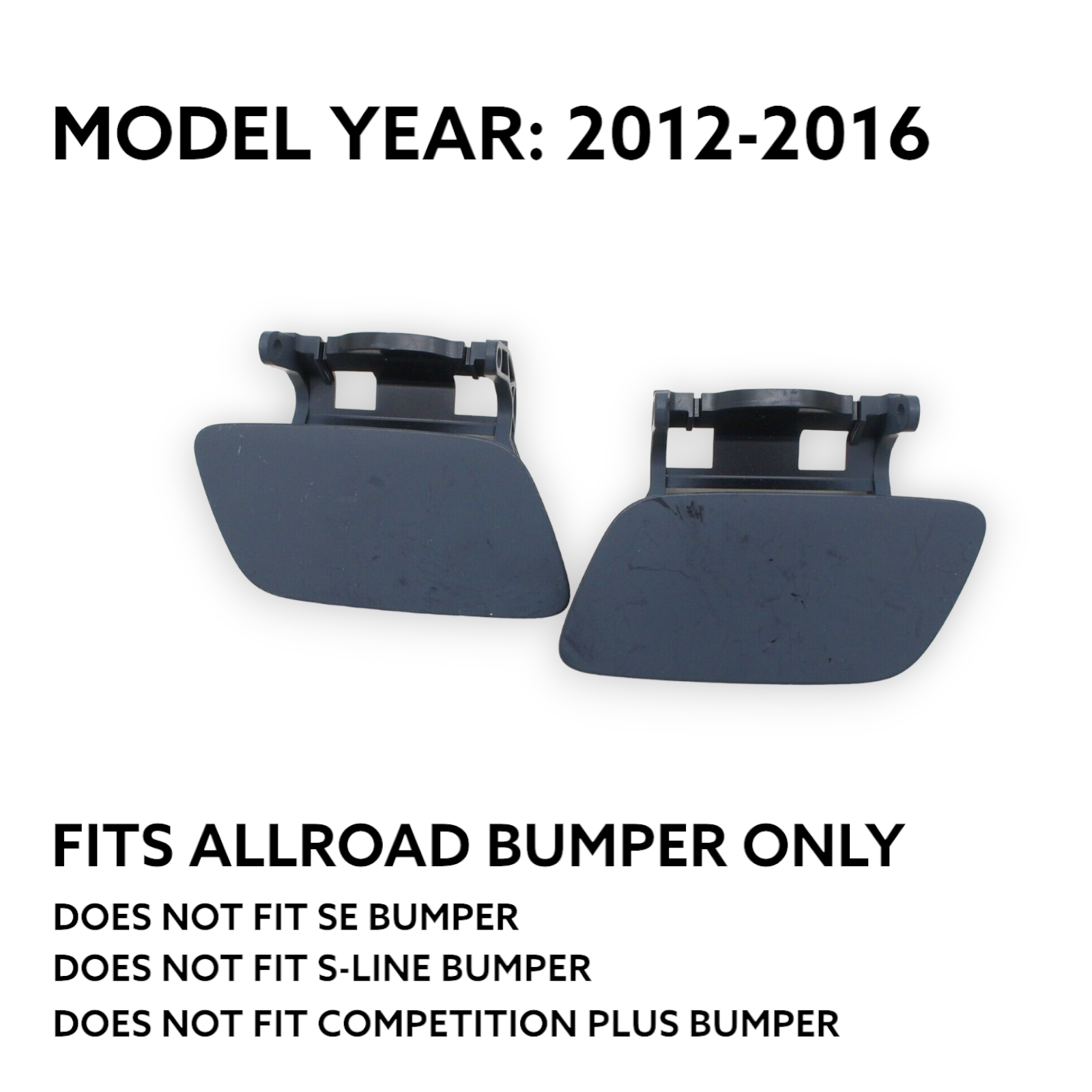 Audi A4 B8 8K Allroad Headlight Washer Cover For 2012-2016