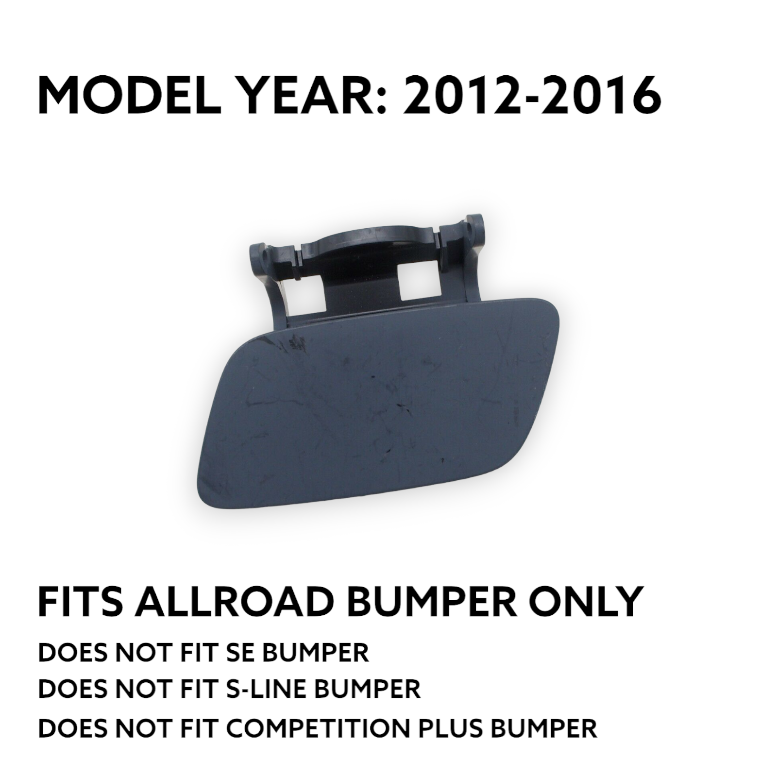 Audi A4 B8 8K Allroad Headlight Washer Cover For 2012-2016