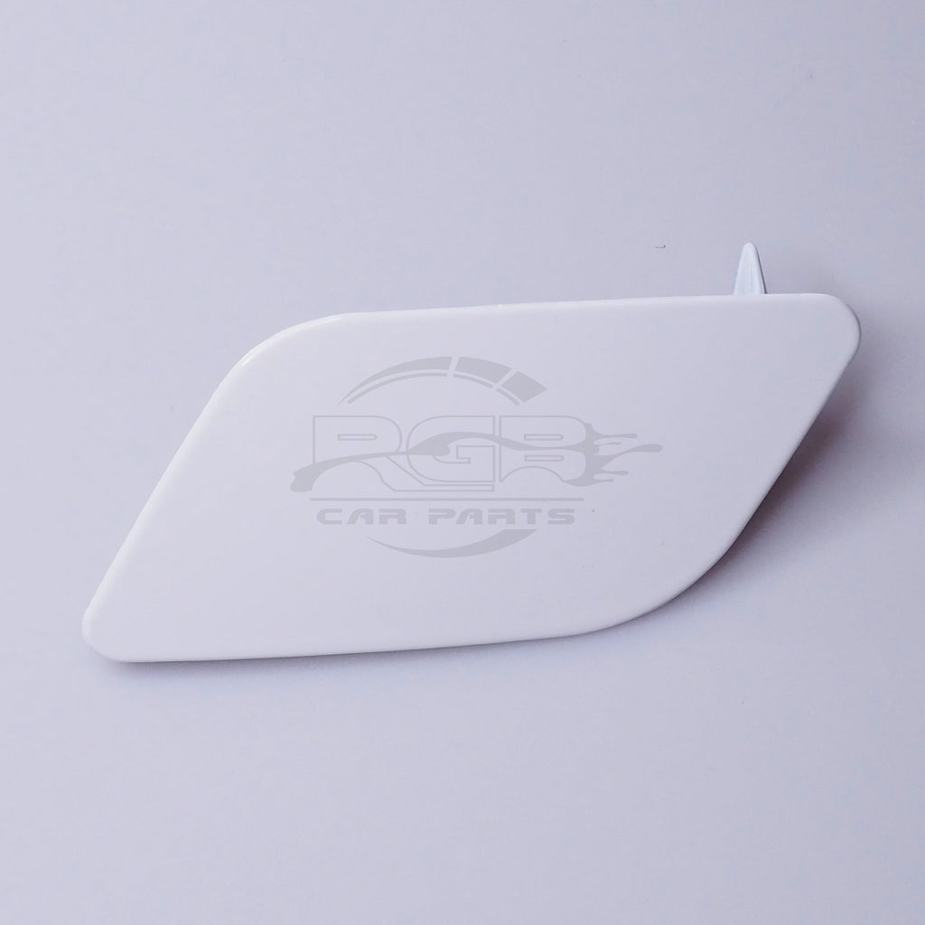 Painted Audi Q7 4L Headlight Washer Cover Jet Cap For 2010-2015 
 4L0955275G / 4L0955276G Ibis White LY9C