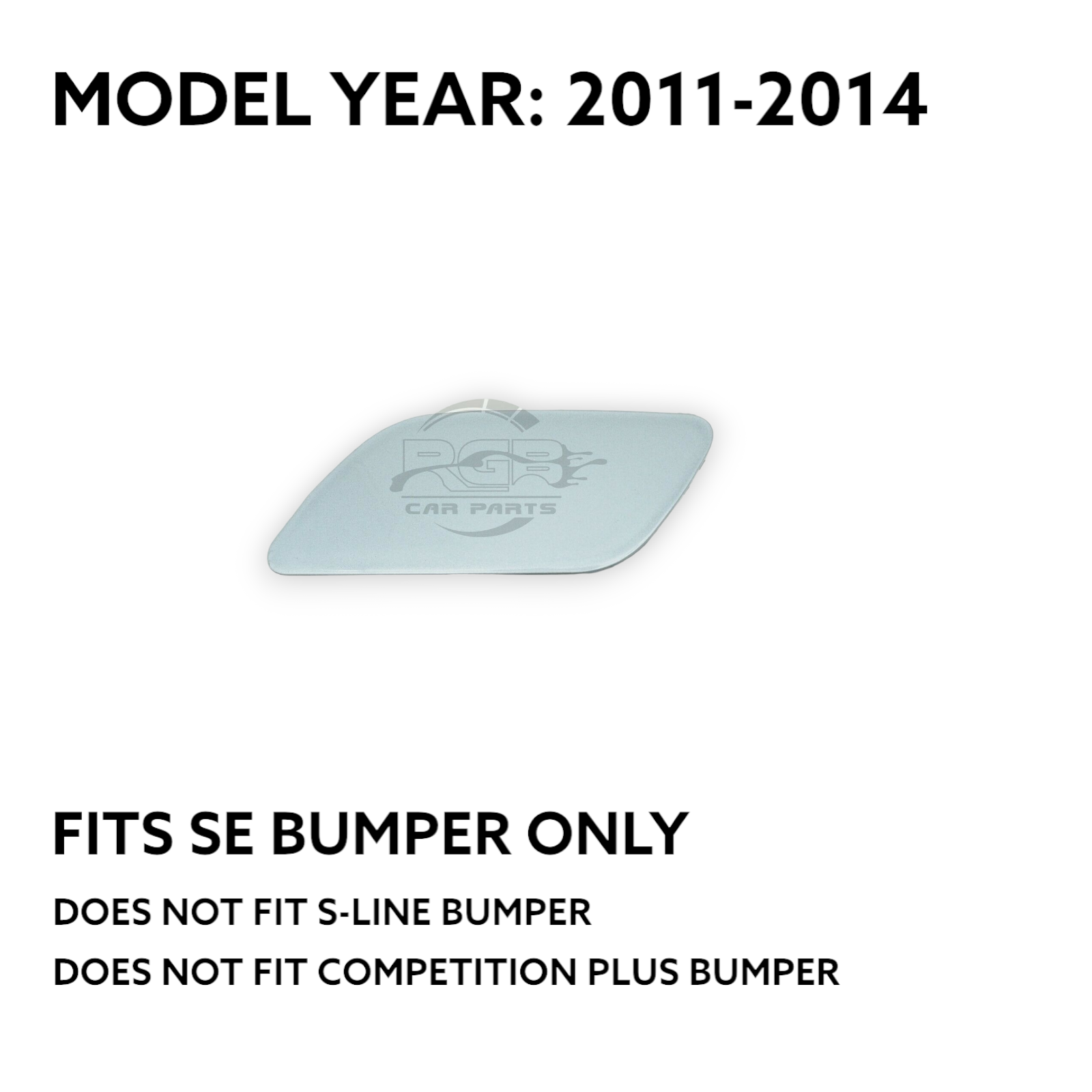 Audi A6 C7 Headlight Washer Cover