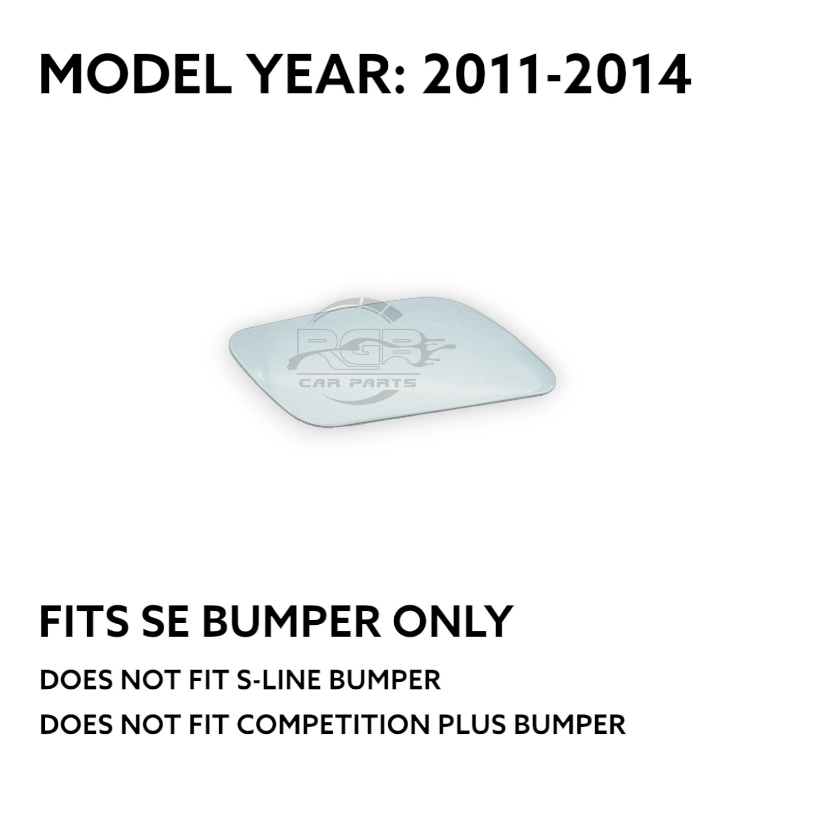 Audi A6 C7 Headlight Washer Cover