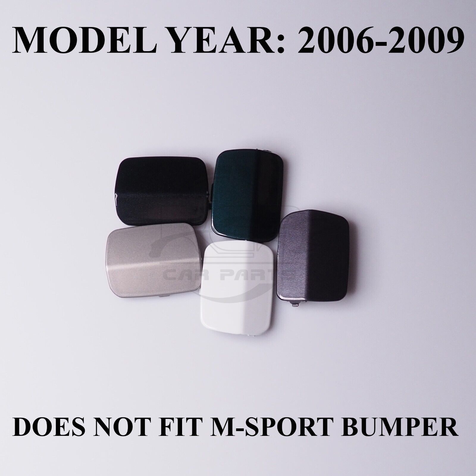 Painted BMW 3 Series E92 E93 SE Rear Bumper Tow Hook Cover For 2006-2009 Choose Color